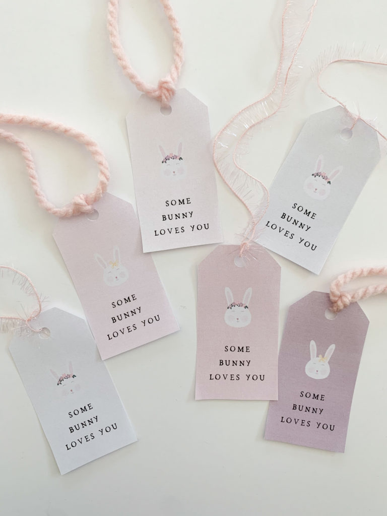 Free printable Easter gift tags